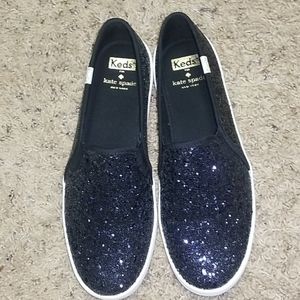 Kate Spade and Keds glitter sneakers